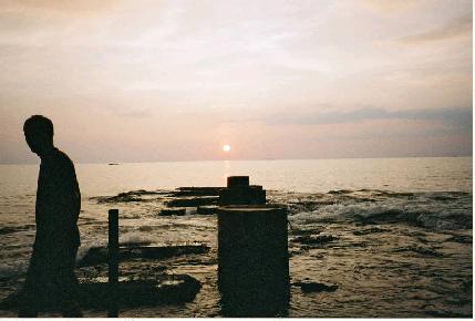 Sunset at Laem Tong Bay